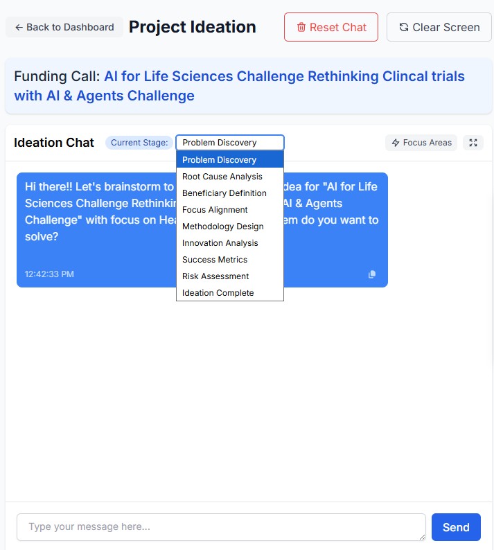 Grant Mentor Interface